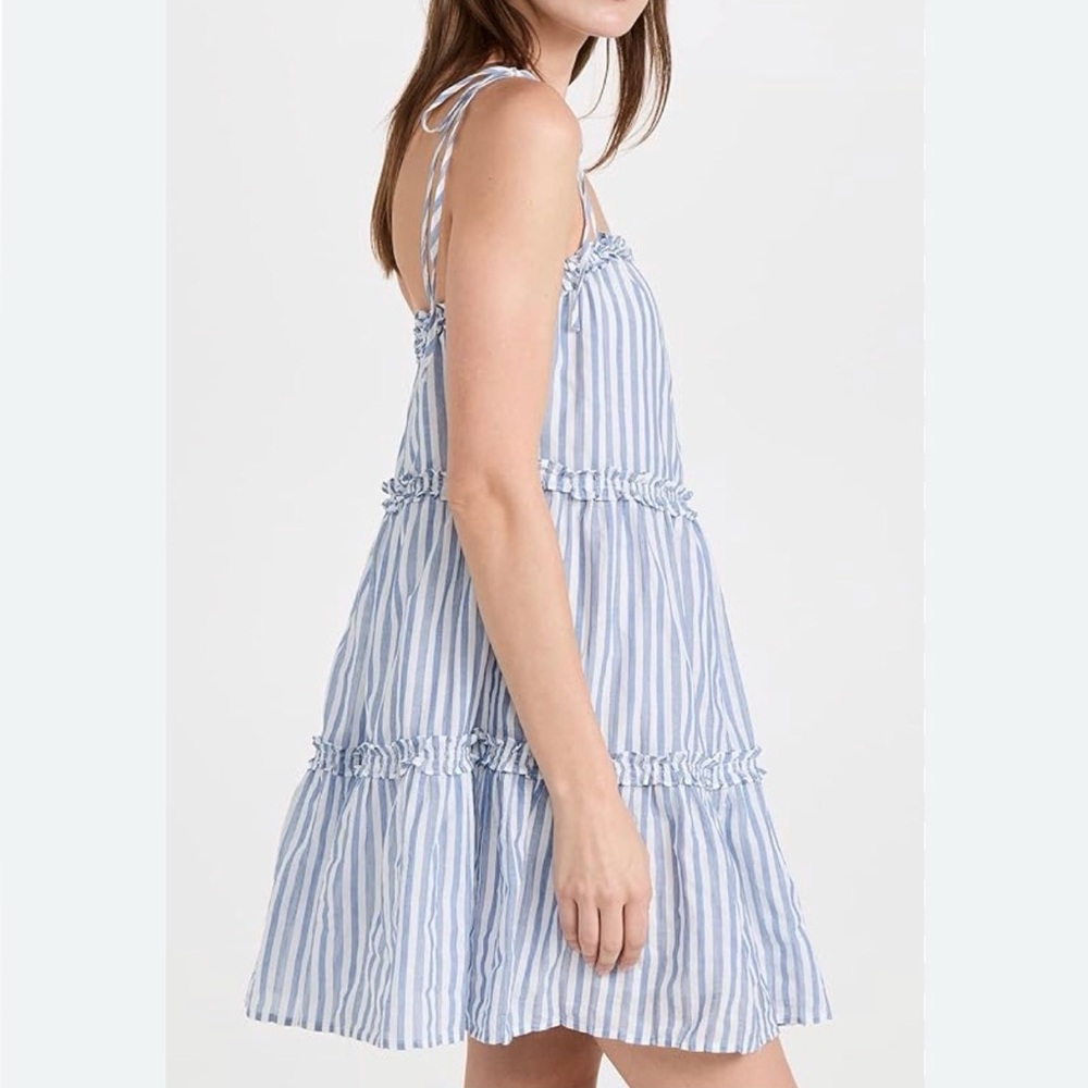 Rails Caralyn Striped Tank Mini Dress Large - Picture 4 of 8